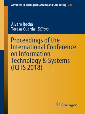 cover image of Proceedings of the International Conference on Information Technology & Systems (ICITS 2018)